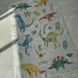 Children's carpet "Dinosaurs" 200x300cm lint-free, anti-slip, gray