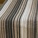 Soft plaid blanket 200x220 cm 50% wool, coffee striped
