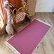 Cotton rug 80x150 cm, anti-slip, pink