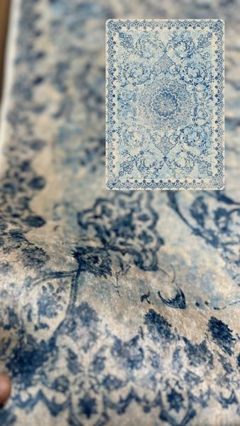 , Blue, 80х300 cm