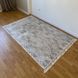 Безворсовий килим 80x200 см "Геометричні ромби" антиковзаючий, сірий MB-0018-80-200 фото 4