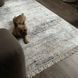 Lint-free carpet 80x150 cm "Neoclassic" anti-slip, gray