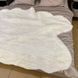 Faux fur carpet "Soft Cloud" 150x200 cm for bedroom, living room, white