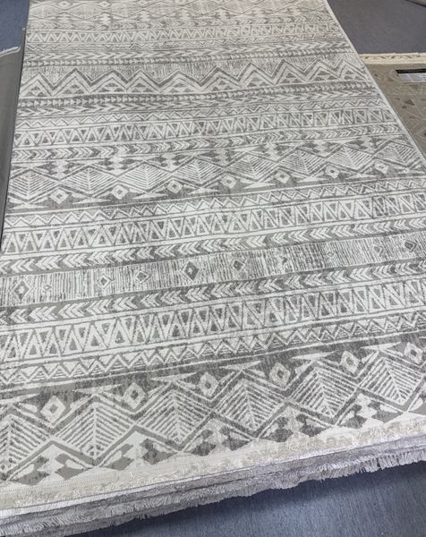 Килим з коротким ворсом 160х230см , скандинавський орнамент TR0022 фото