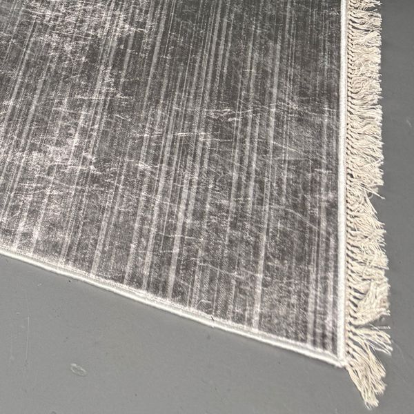 Lint-free carpet 80x150 cm, anti-slip, metallic gray