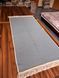 Cotton rug 80x150 cm, anti-slip, blue