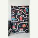 Carpet for children's room "Dream Journey" 120x180cm lint-free, anti-slip, black